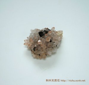 画像1: ヘマタイトインクォーツと黄銅鉱とドロマイト共生（Red Quartz) 11