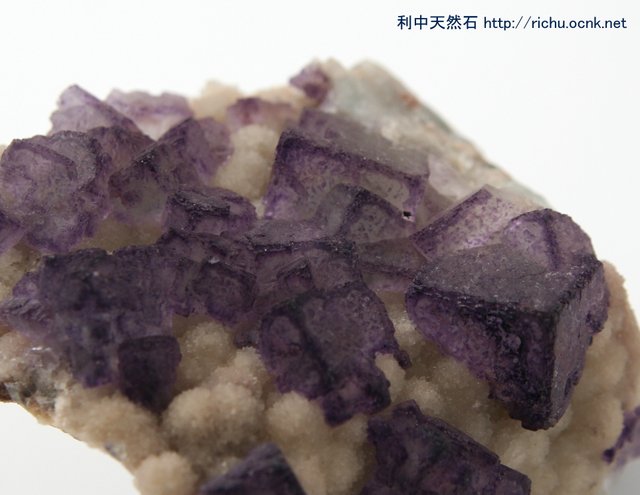 紫蛍石原石 (フローライト)04 (Purple Fluorite)