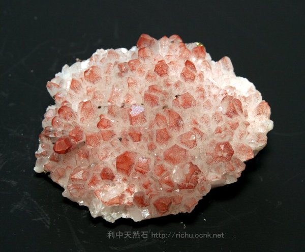 画像1: ヘマタイトインクォーツと黄銅鉱と閃亜鉛鉱（Red Quartz) 04 (1)