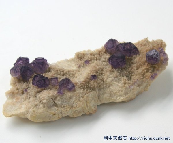 画像1: 紫蛍石原石 (フローライト) (Purple Fluorite) 10 (1)